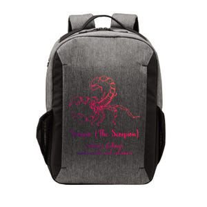 Scorpio The Scorpion Astrology Zodiac Sign Funny Facts Gift Vector Backpack