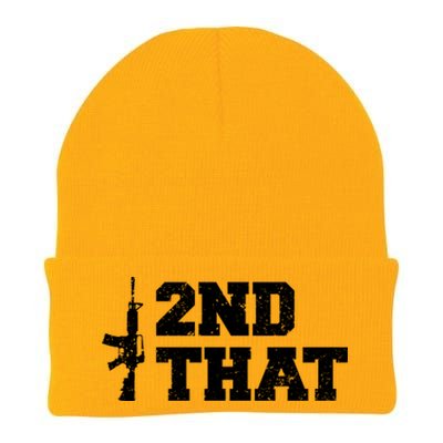 Second That Second Amendment Knit Cap Winter Beanie