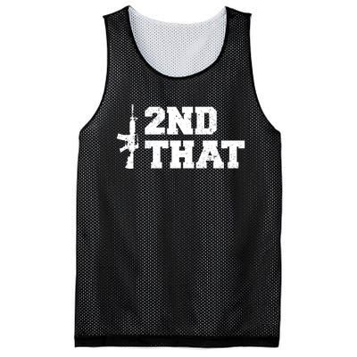 Second That Second Amendment Mesh Reversible Basketball Jersey Tank