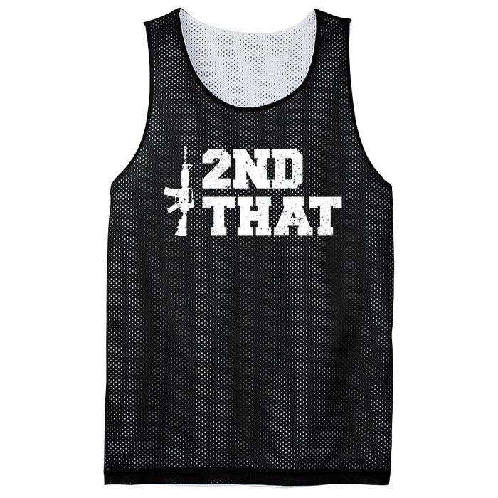 Second That Second Amendment Mesh Reversible Basketball Jersey Tank