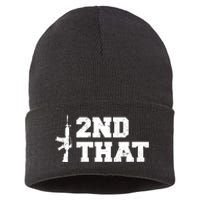 Second That Second Amendment Sustainable Knit Beanie