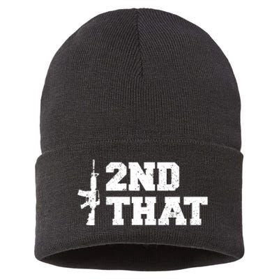 Second That Second Amendment Sustainable Knit Beanie