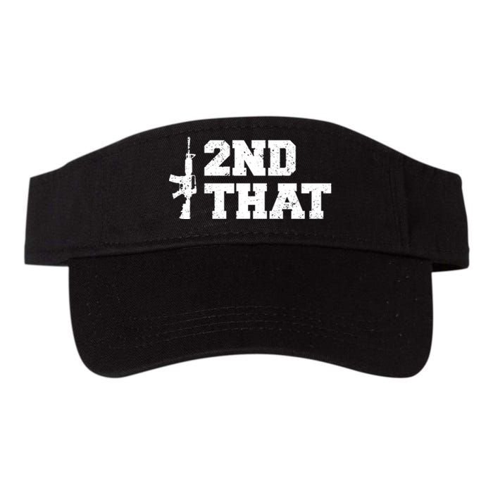 Second That Second Amendment Valucap Bio-Washed Visor