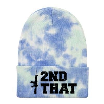 Second That Second Amendment Tie Dye 12in Knit Beanie