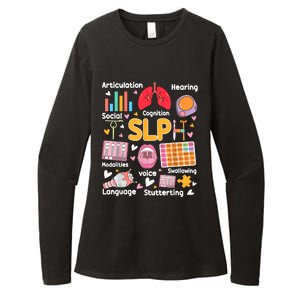 Speech Therapy Speech Language Pathologist Therapist SLP Womens CVC Long Sleeve Shirt