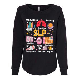 Speech Therapy Speech Language Pathologist Therapist SLP Womens California Wash Sweatshirt