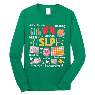 Speech Therapy Speech Language Pathologist Therapist SLP Long Sleeve Shirt