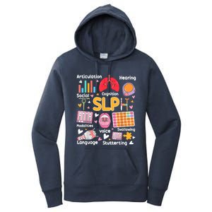 Speech Therapy Speech Language Pathologist Therapist SLP Women's Pullover Hoodie