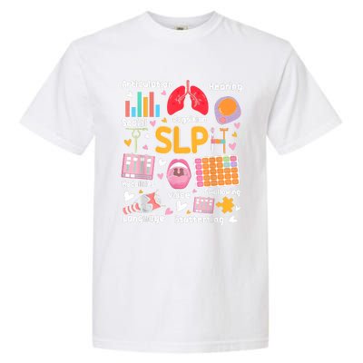 Speech Therapy Speech Language Pathologist Therapist SLP Garment-Dyed Heavyweight T-Shirt