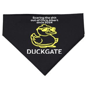 Scaring The Shit Out Of Chris Albert Since 2024 Duckgate USA-Made Doggie Bandana