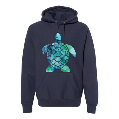 Save Turtles Sea Turtle Gifts Ocean Animals Sea Turtle Premium Hoodie