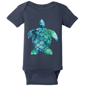 Save Turtles Sea Turtle Gifts Ocean Animals Sea Turtle Baby Bodysuit