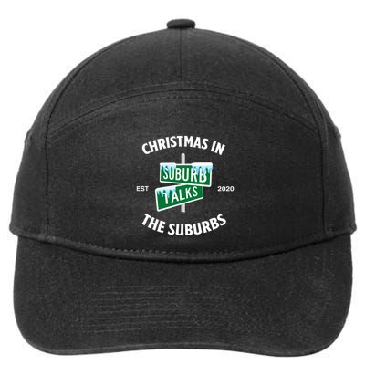 Suburb Talks Store A Christmas In The Suburbs 7-Panel Snapback Hat