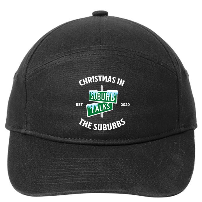 Suburb Talks Store A Christmas In The Suburbs 7-Panel Snapback Hat