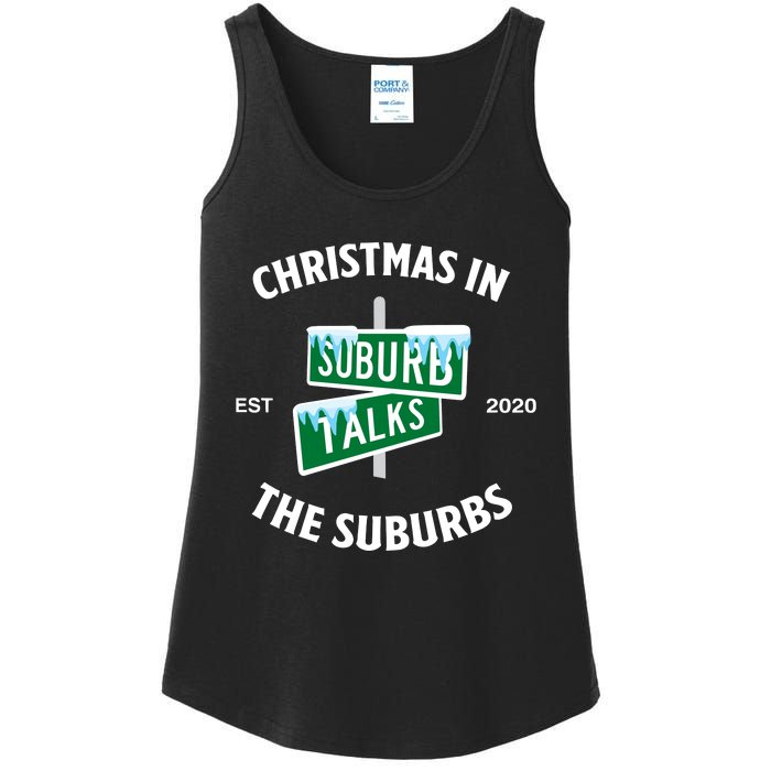 Suburb Talks Store A Christmas In The Suburbs Ladies Essential Tank