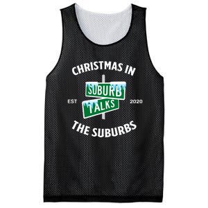 Suburb Talks Store A Christmas In The Suburbs Mesh Reversible Basketball Jersey Tank