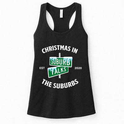 Suburb Talks Store A Christmas In The Suburbs Womens Tank Top