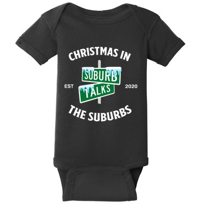 Suburb Talks Store A Christmas In The Suburbs Baby Bodysuit