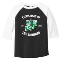 Suburb Talks Store A Christmas In The Suburbs Toddler Fine Jersey T-Shirt