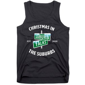 Suburb Talks Store A Christmas In The Suburbs Tank Top