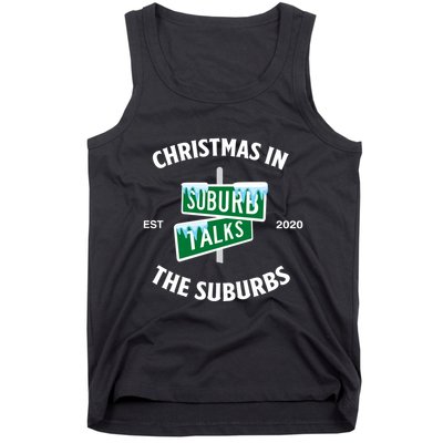 Suburb Talks Store A Christmas In The Suburbs Tank Top