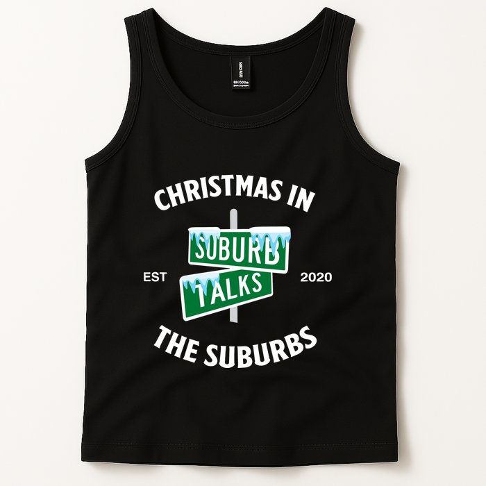 Suburb Talks Store A Christmas In The Suburbs Tank Top