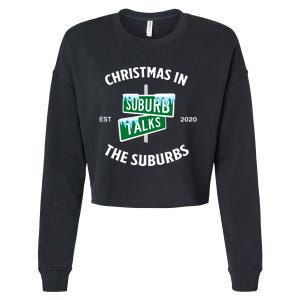 Suburb Talks Store A Christmas In The Suburbs Cropped Pullover Crew