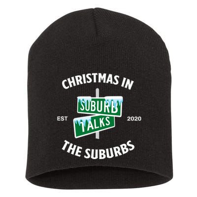 Suburb Talks Store A Christmas In The Suburbs Short Acrylic Beanie