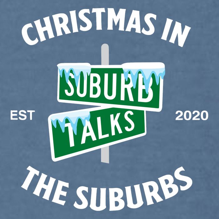 Suburb Talks Store A Christmas In The Suburbs Garment-Dyed Sweatshirt