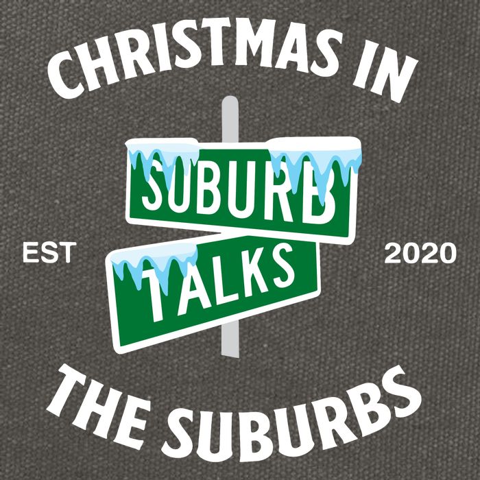 Suburb Talks Store A Christmas In The Suburbs Cotton Canvas Backpack
