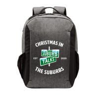 Suburb Talks Store A Christmas In The Suburbs Vector Backpack