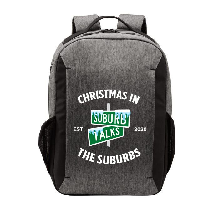 Suburb Talks Store A Christmas In The Suburbs Vector Backpack