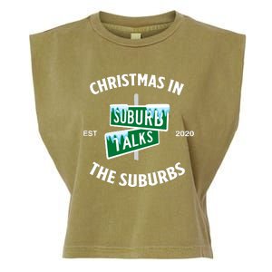 Suburb Talks Store A Christmas In The Suburbs Garment-Dyed Women's Muscle Tee