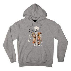 Skeleton Thanksgiving Tall Hoodie