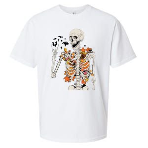 Skeleton Thanksgiving Sueded Cloud Jersey T-Shirt