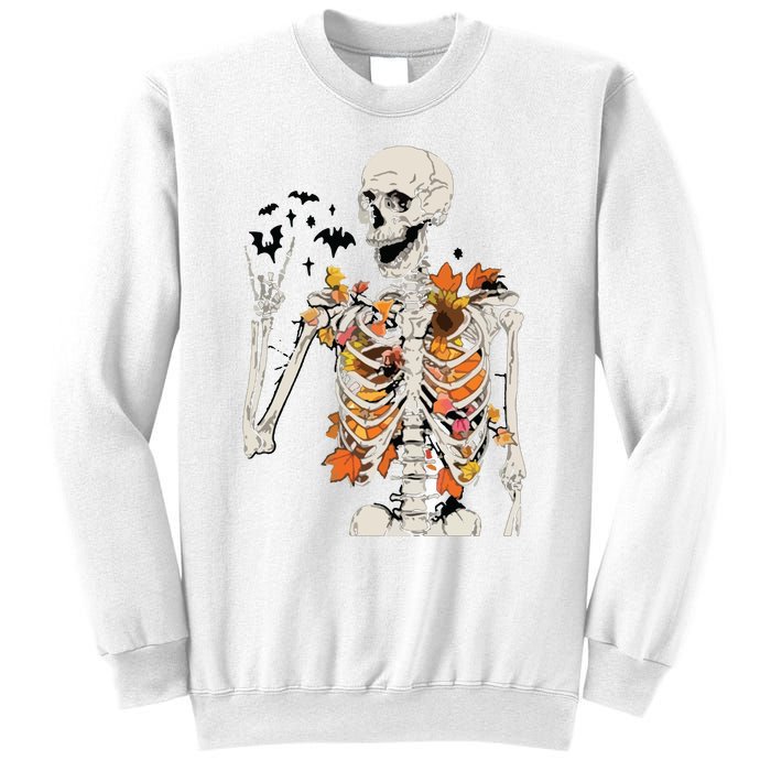 Skeleton Thanksgiving Sweatshirt