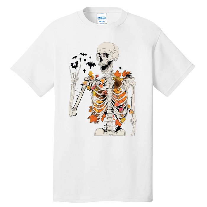 Skeleton Thanksgiving Tall T-Shirt