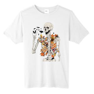 Skeleton Thanksgiving Tall Fusion ChromaSoft Performance T-Shirt