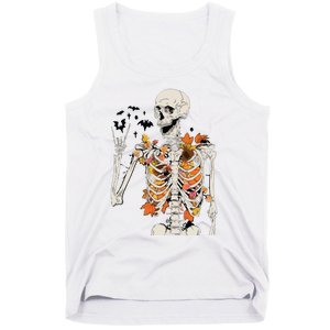 Skeleton Thanksgiving Tank Top