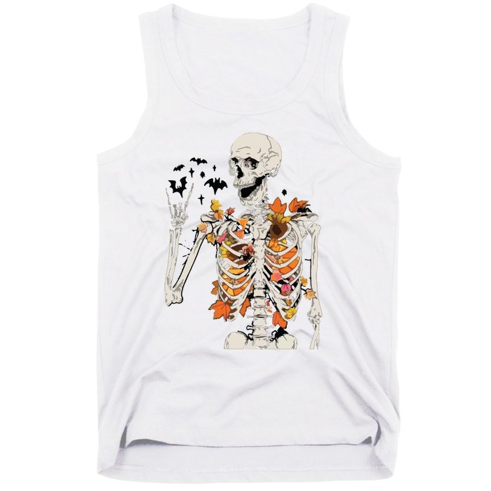 Skeleton Thanksgiving Tank Top