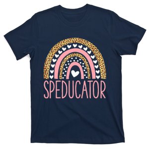 SPED teacher - speducator heart - speducator rainbow T-Shirt