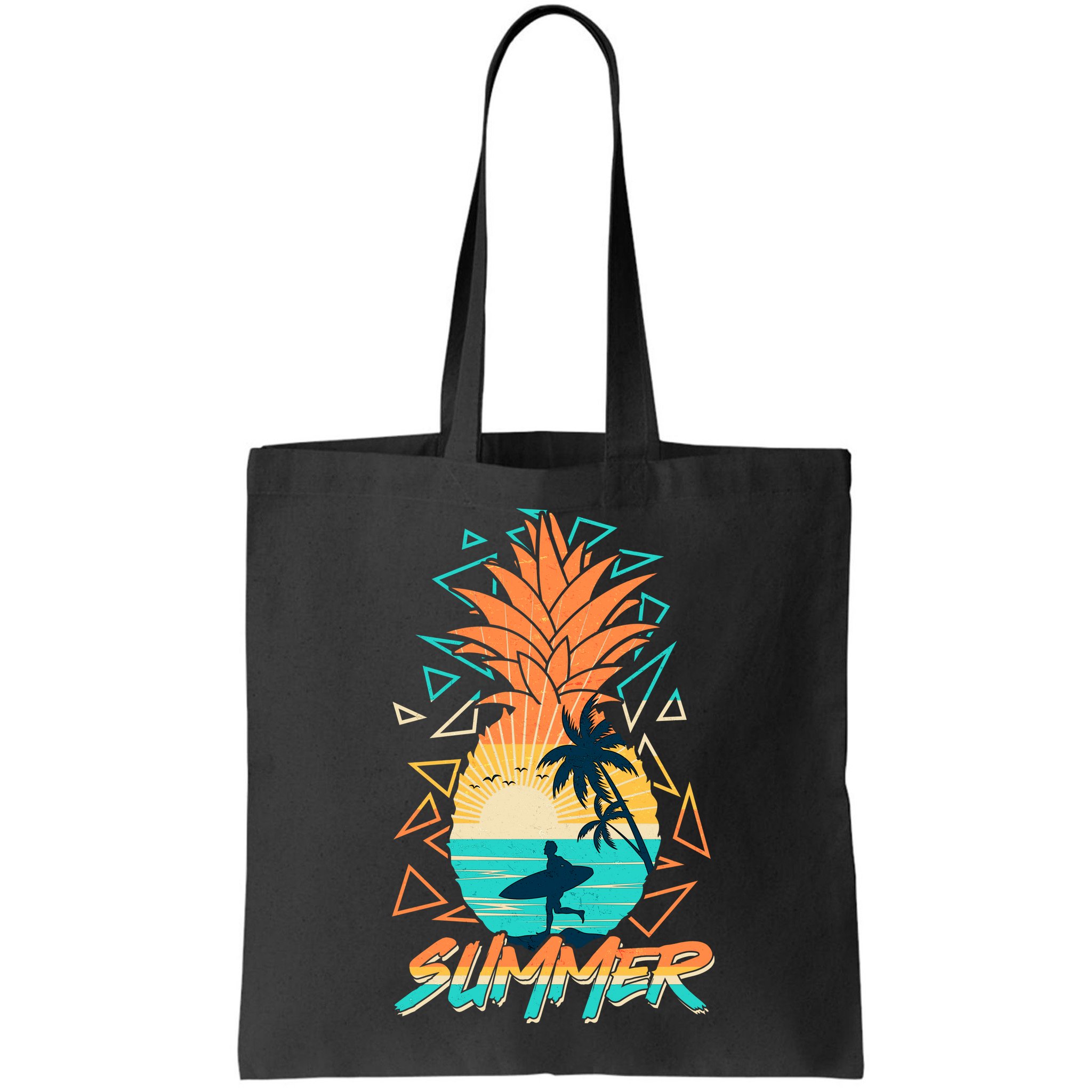 Summer Time Sufer Pineapple Bag