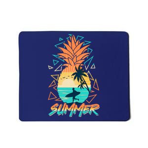 Summer Time Sufer Pineapple Mousepad