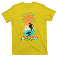 Summer Time Sufer Pineapple T-Shirt