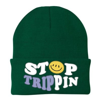 Stop Trippin Knit Cap Winter Beanie