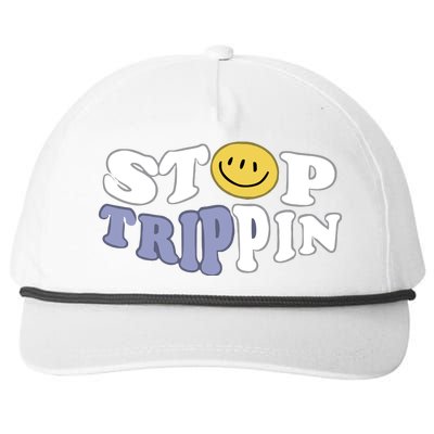 Stop Trippin Snapback Five-Panel Rope Hat