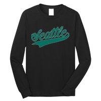 Seattle Text Long Sleeve Shirt