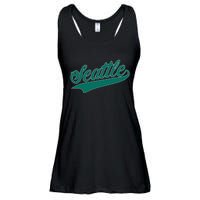 Seattle Text Ladies Essential Flowy Tank