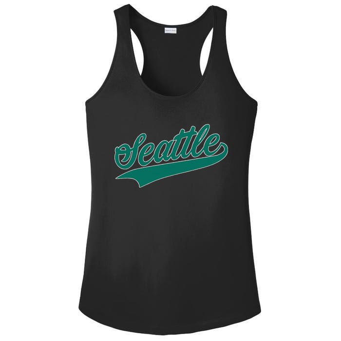 Seattle Text Ladies PosiCharge Competitor Racerback Tank