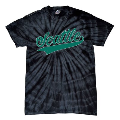 Seattle Text Tie-Dye T-Shirt